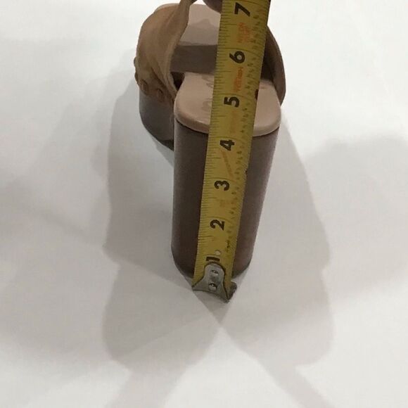 Brown Suede Clogs, Square-toe, Sam Edelman, Size 8.5 - Picture 11 of 12